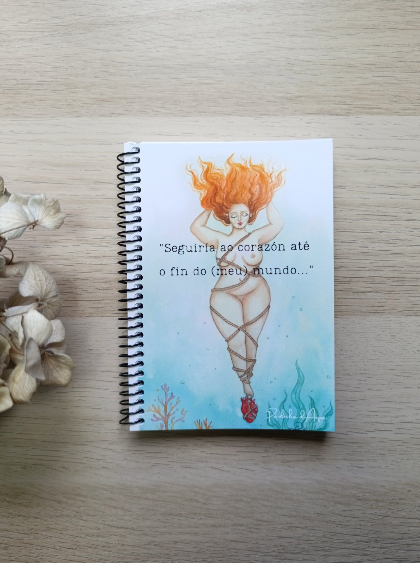 Caderno "Seguiría ao corazón até o fin do (meu) mundo..."